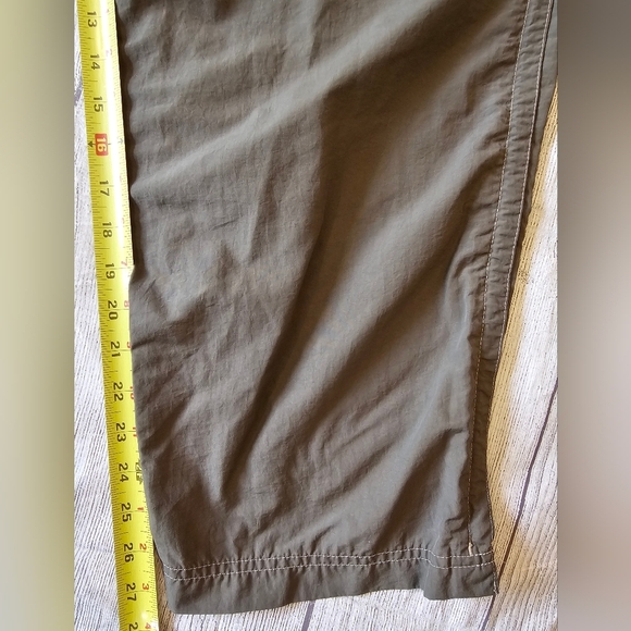 REI Men's Size Large 28" Length Nylon Convertible Hiking Outdoors Pants UPF 50 - Picture 9 of 10